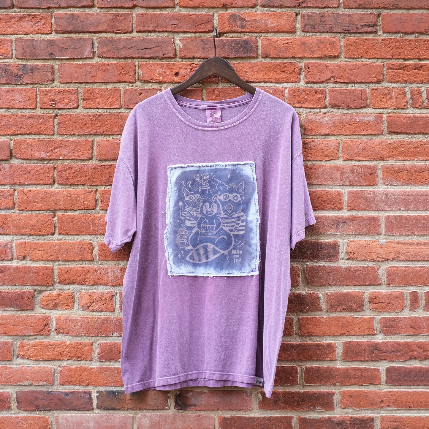 the gang t-shirt - maroon XL