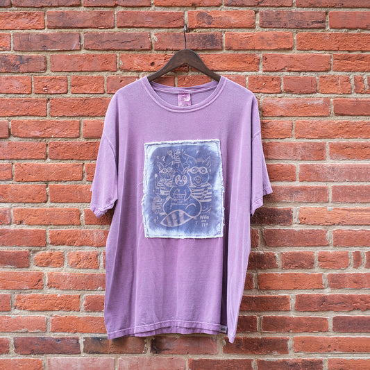 the gang t-shirt - maroon XL