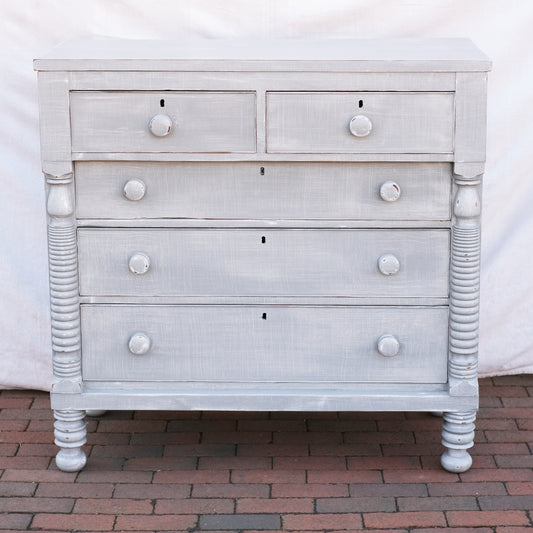 Antique Faux Linen Chest