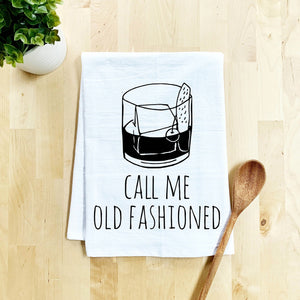 Call Me Old Fashioned Tea Towel