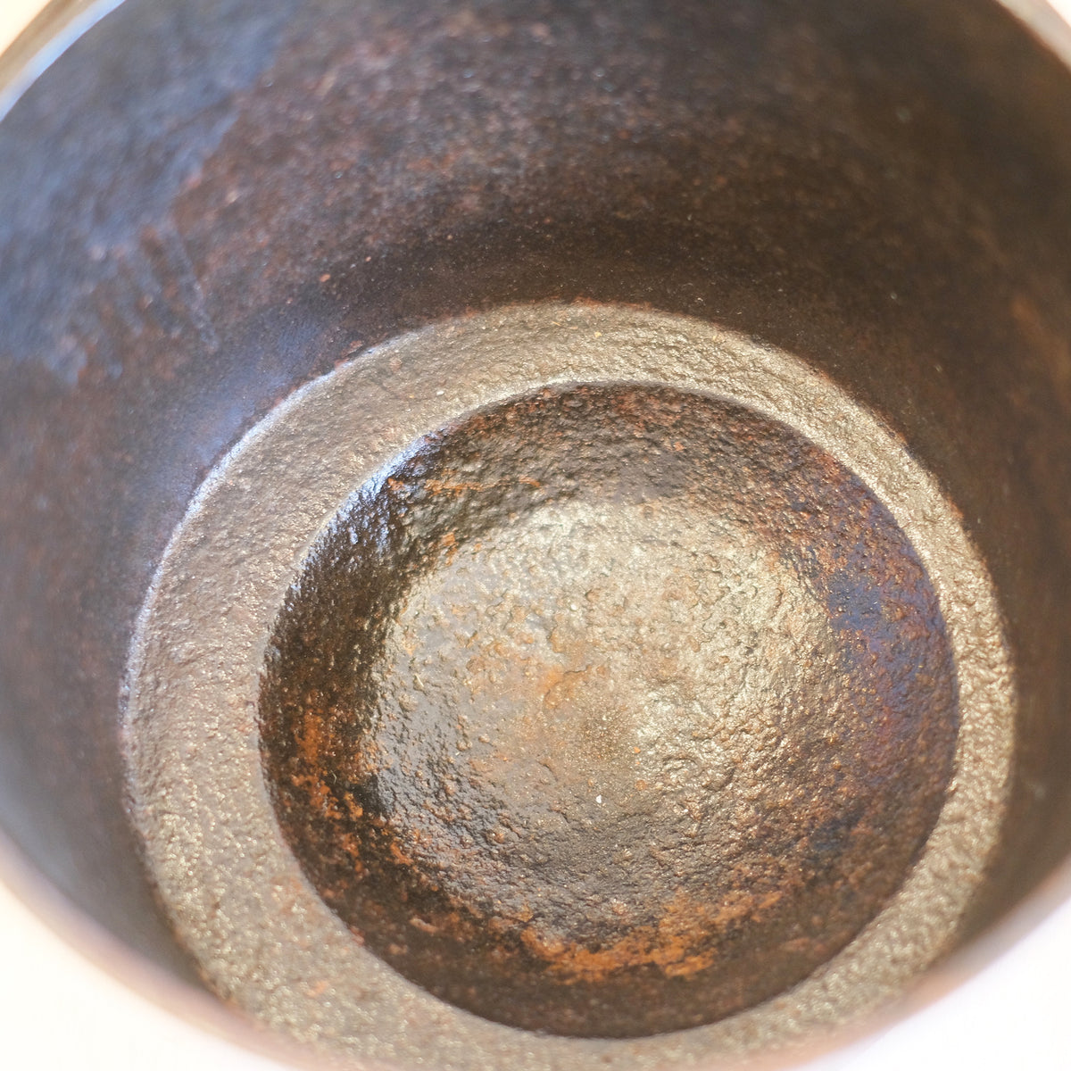 Cast Iron Cauldron – Walnut & Wool