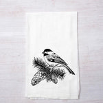 Load image into Gallery viewer, Chickadee Tea Towel
