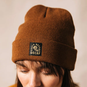 Death Before Decaf Beanie