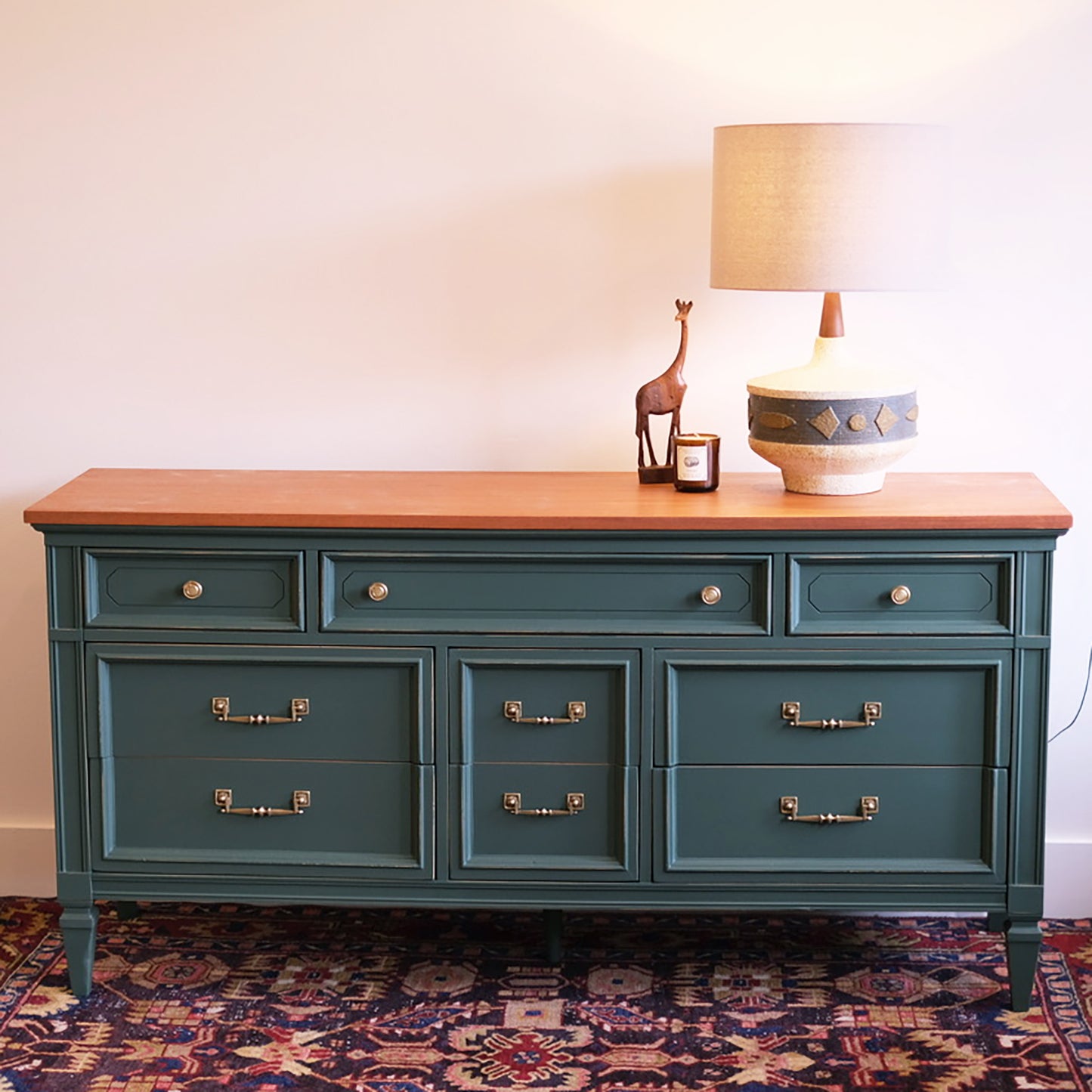 Dixie 9 Drawer Dresser in Foxtrot