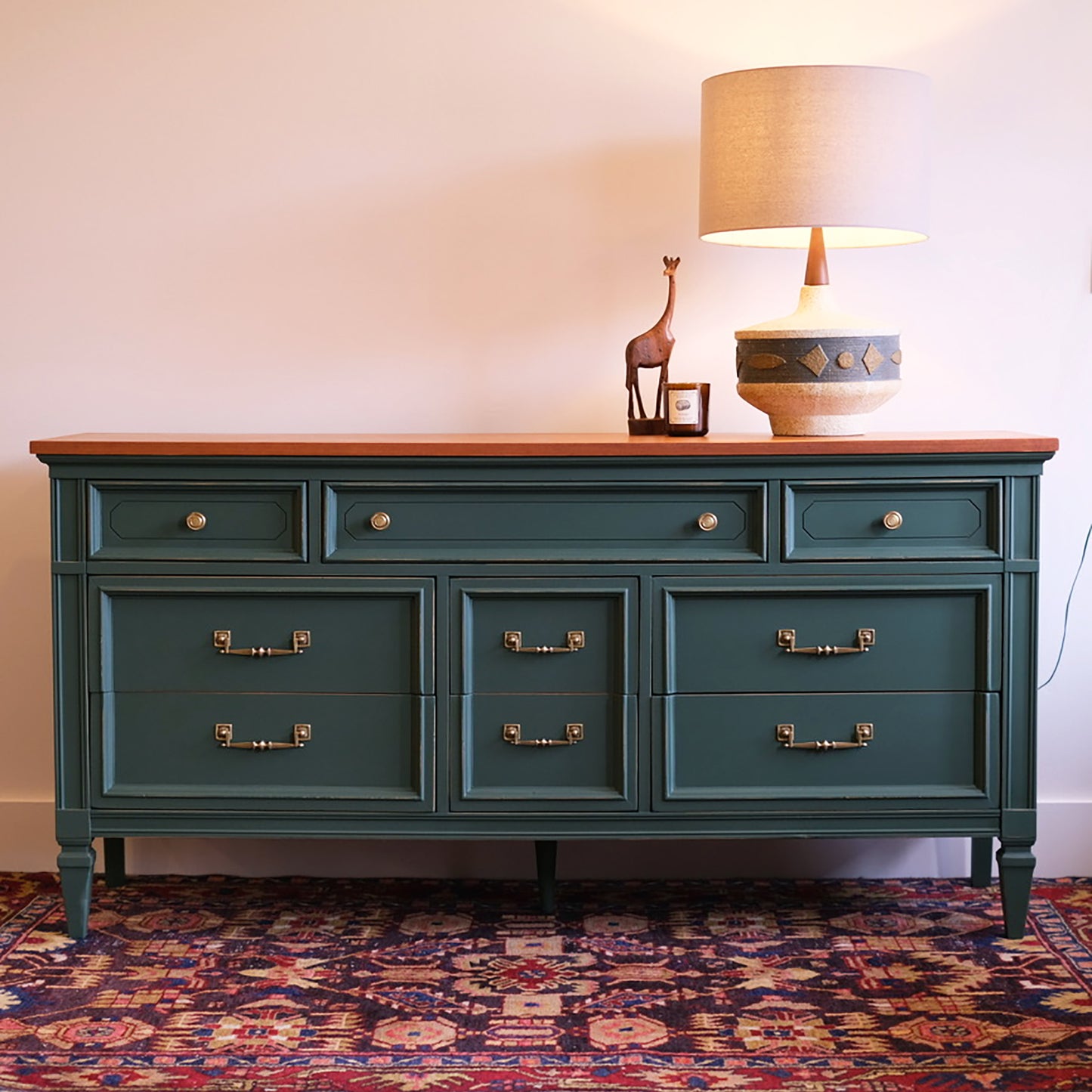 Dixie 9 Drawer Dresser in Foxtrot