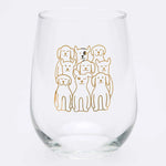 Load image into Gallery viewer, Dog Stemless Wine Glass

