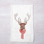 Load image into Gallery viewer, Holiday Deer Tea Towel
