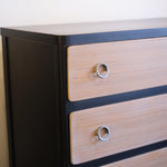 Load image into Gallery viewer, Jet Chest + Linen Washed Drawers
