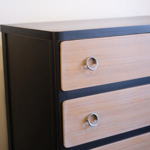 Jet Chest + Linen Washed Drawers