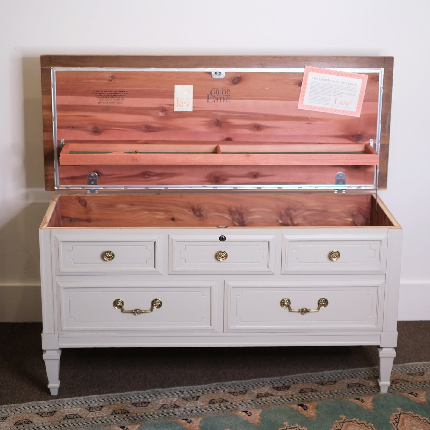 Lane Directoire Style Cedar Chest