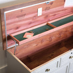 Load image into Gallery viewer, Lane Directoire Style Cedar Chest
