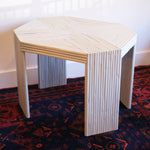 Load image into Gallery viewer, Linen MCM Bamboo Table
