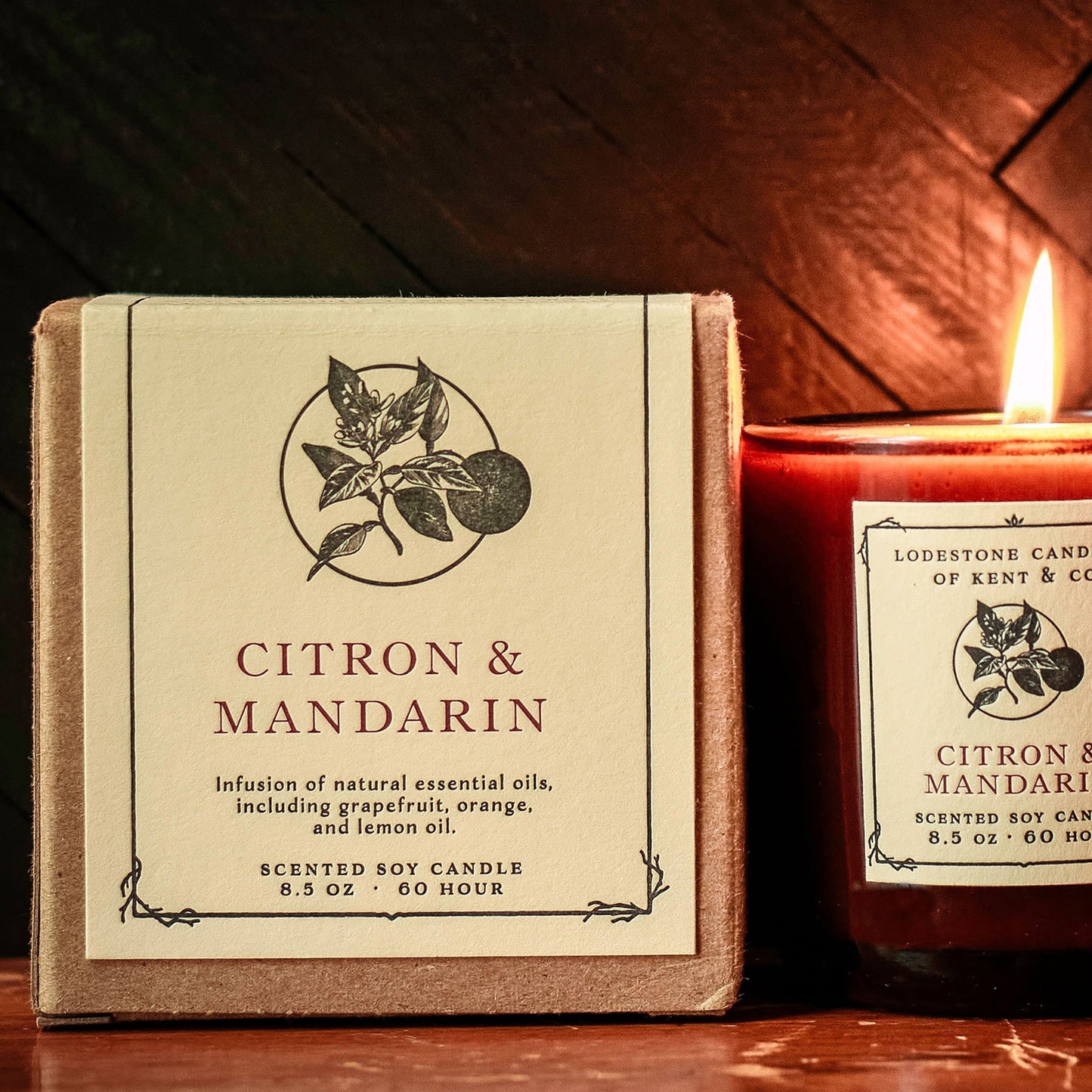 Lodestone Candles Citron & Mandarin