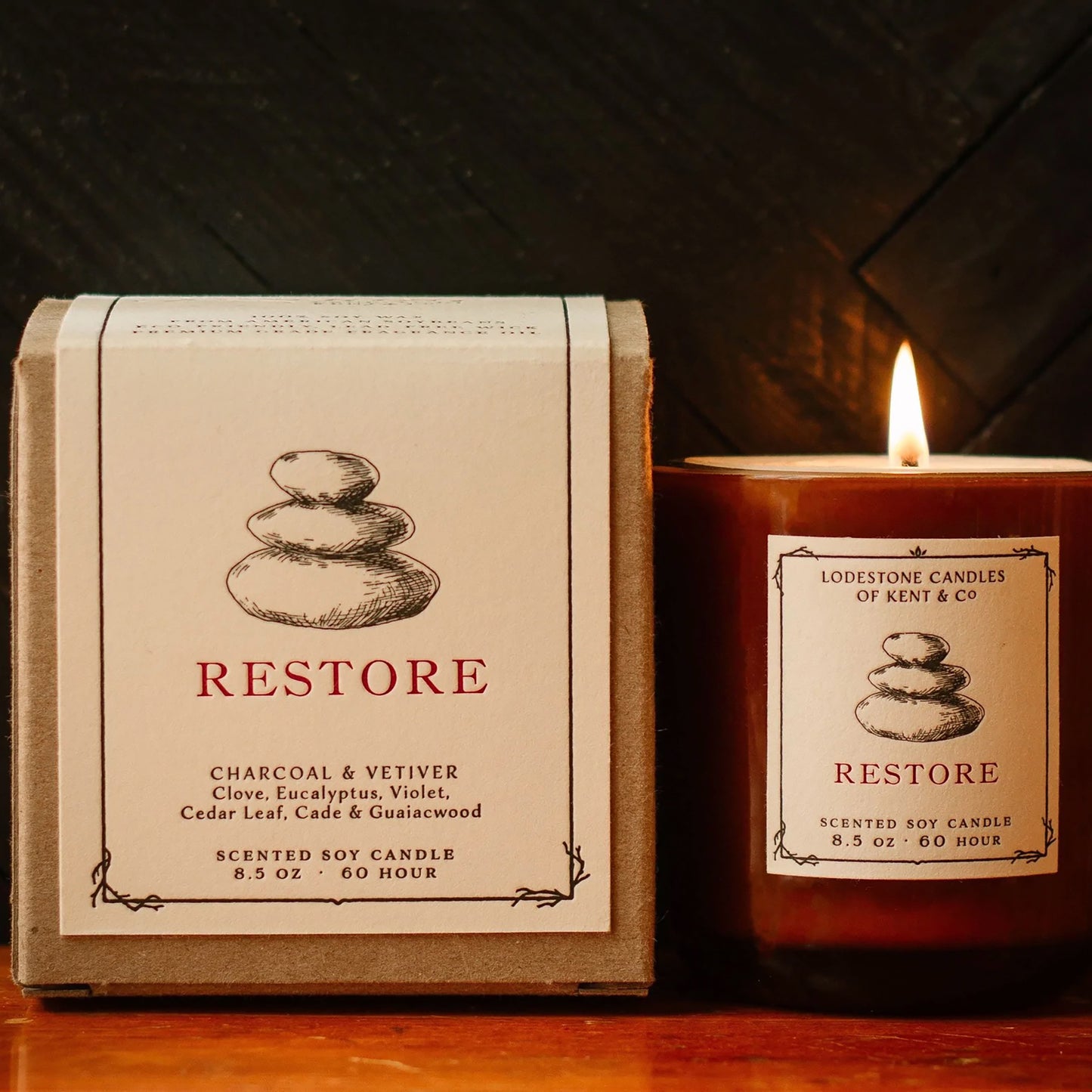 Lodestone Candles Restore