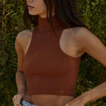 Load image into Gallery viewer, Louann Sleeveless Turtleneck
