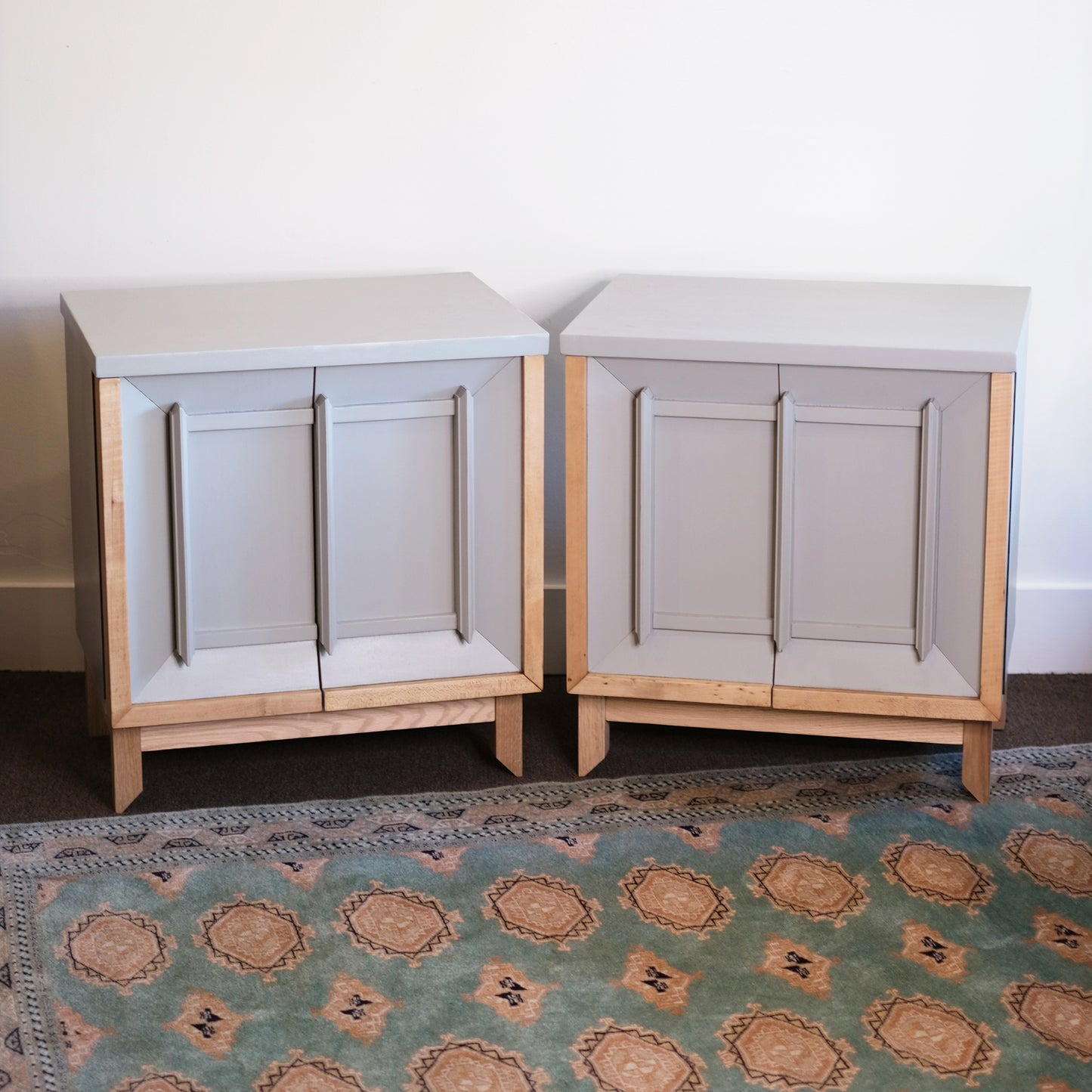 MCM Brutalist Nightstands (set)