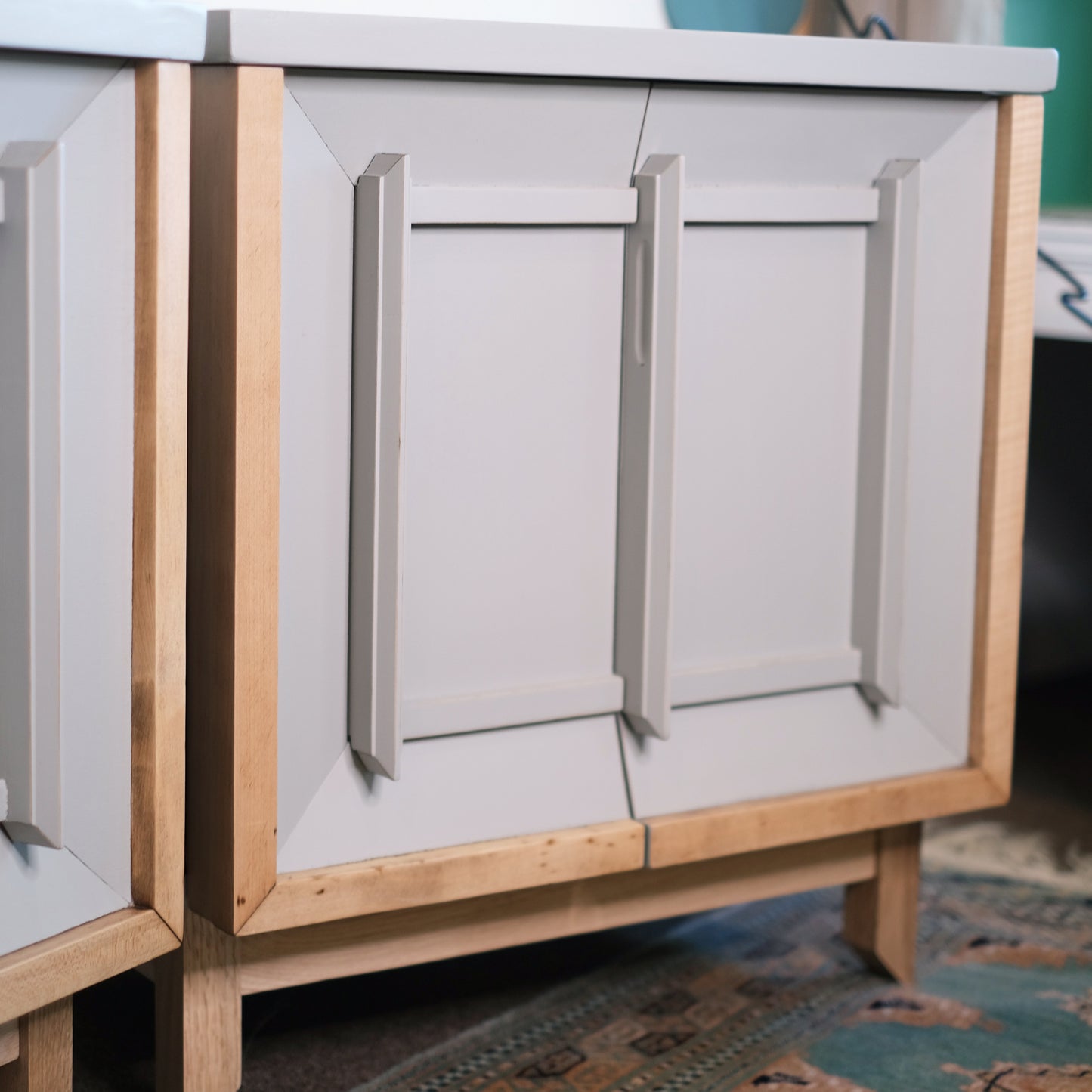 MCM Brutalist Nightstands (set)