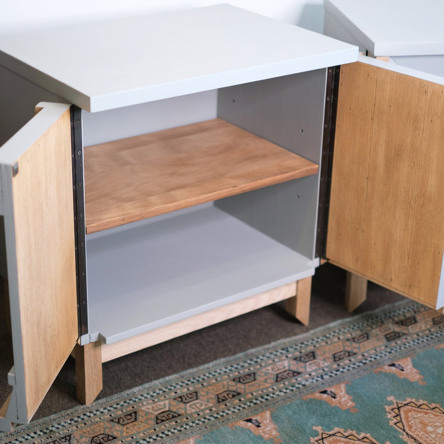 MCM Brutalist Nightstands (set)