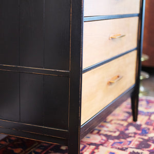 MCM Chest with Natural Drawers