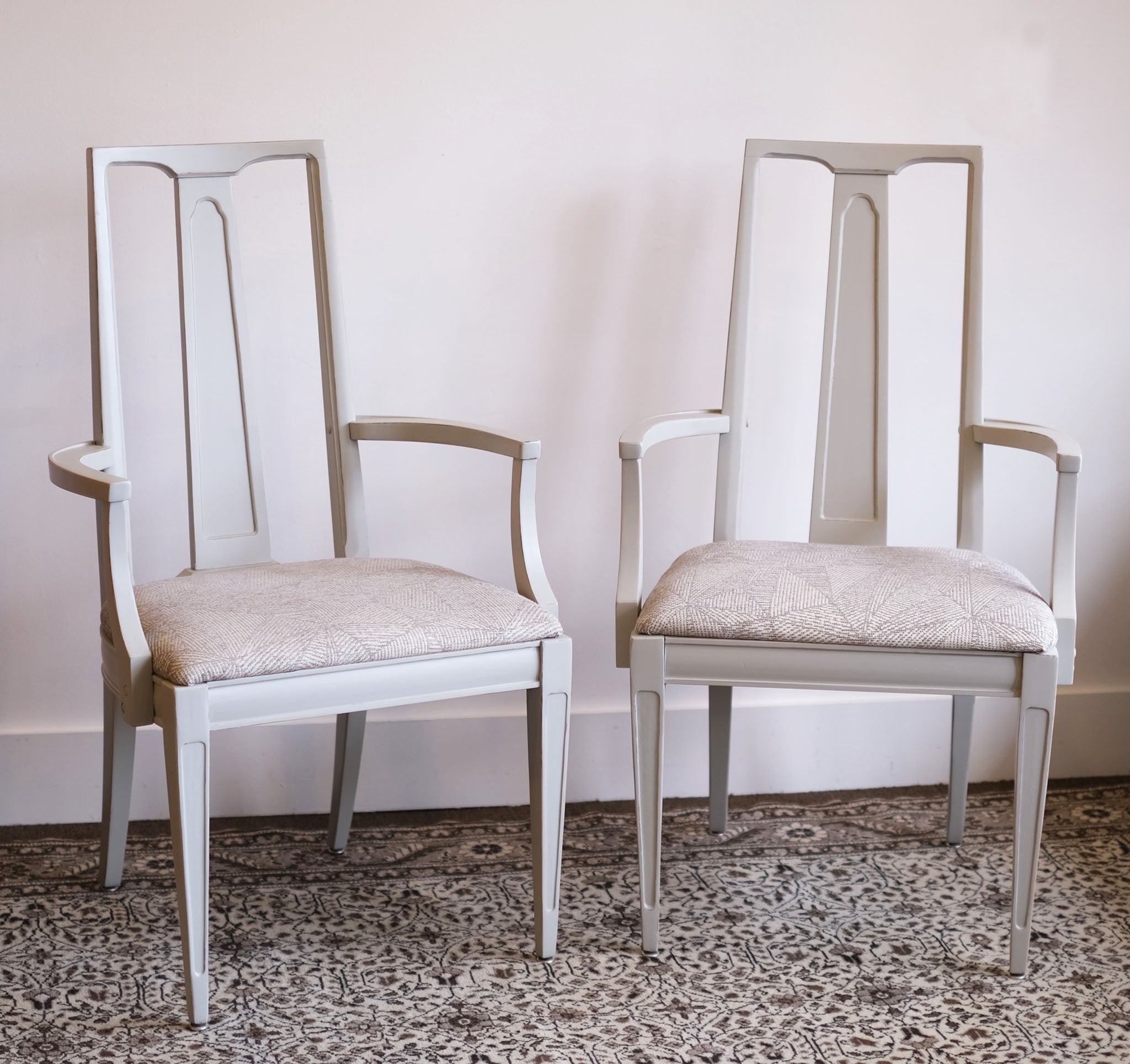 MCM Directoire Style Dining Chairs (6)