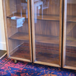 Load image into Gallery viewer, MCM Glass Door Bookcase
