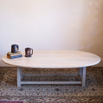 Load image into Gallery viewer, Oak Drop Leaf Coffee Table
