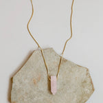 Load image into Gallery viewer, Quartz Point Necklace
