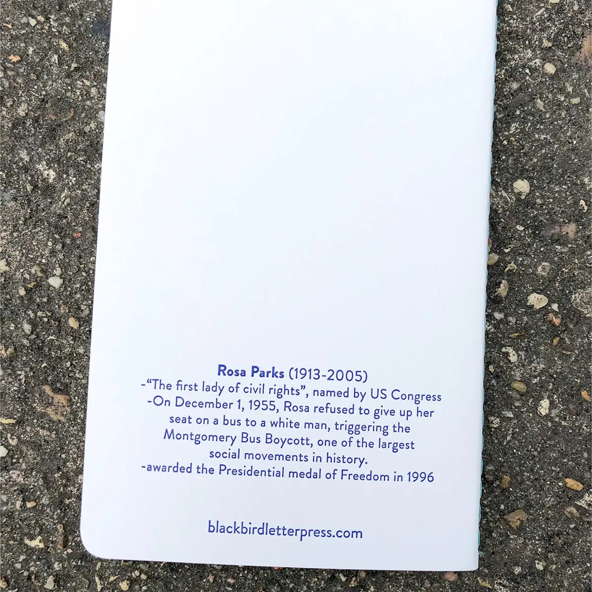 Rosa Parks Notebook