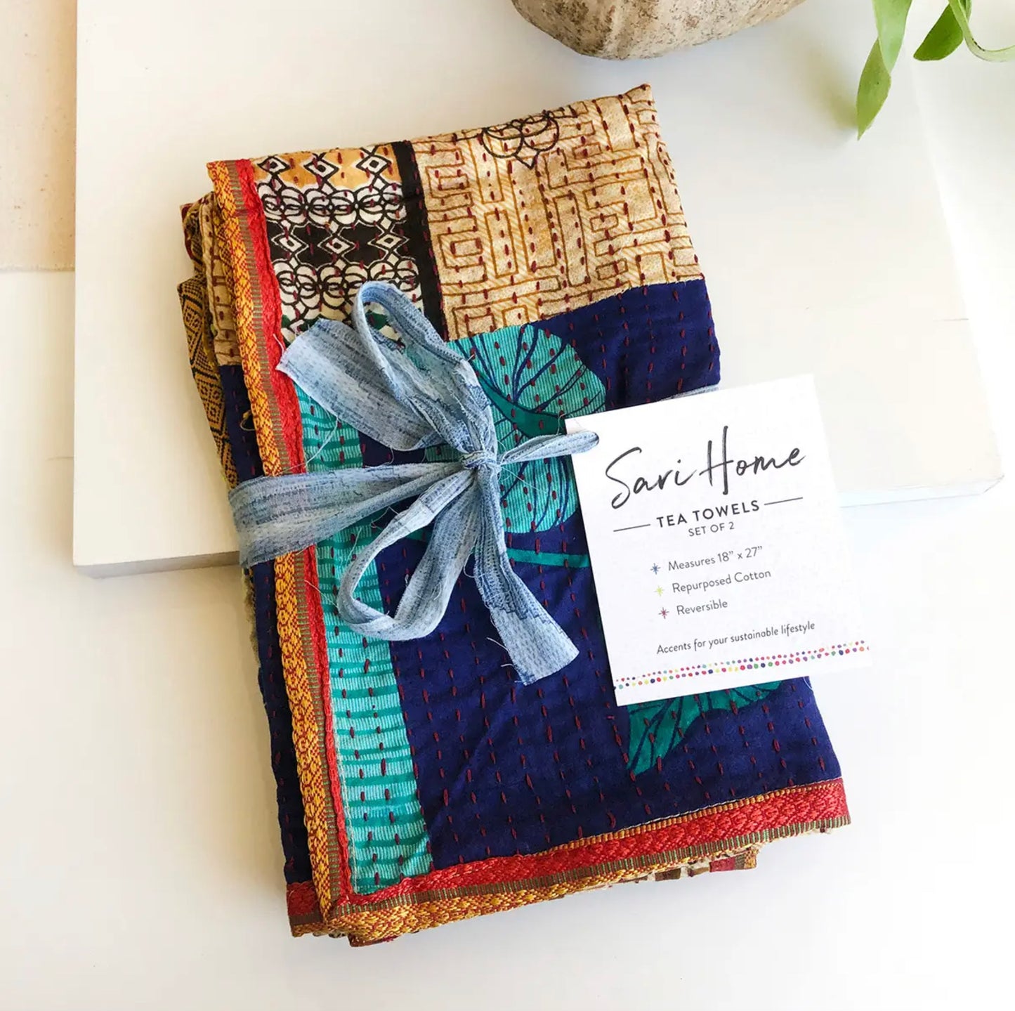 Sari Tea Towels (Set of 2)