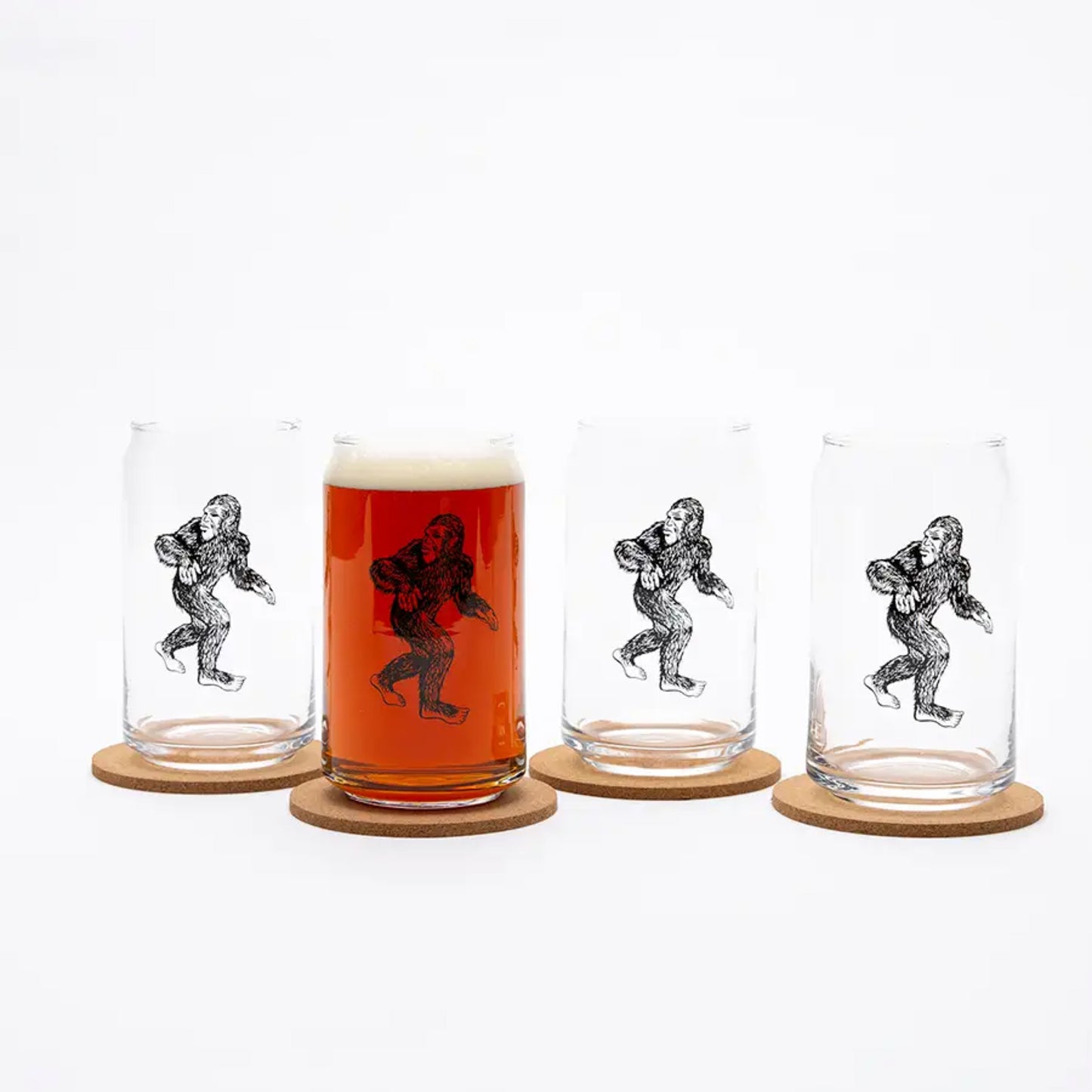 Sasquatch Beer Glass