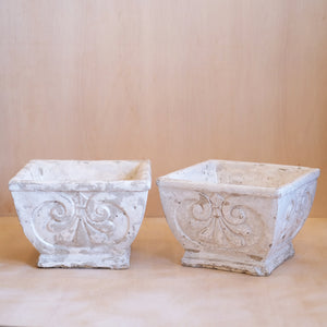 Square Shabby Chic Planter