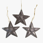 Load image into Gallery viewer, Recycled Metal Star Ornament
