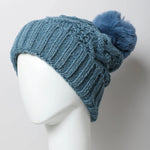 Load image into Gallery viewer, Thermal-Lined Cable Knit Beanie
