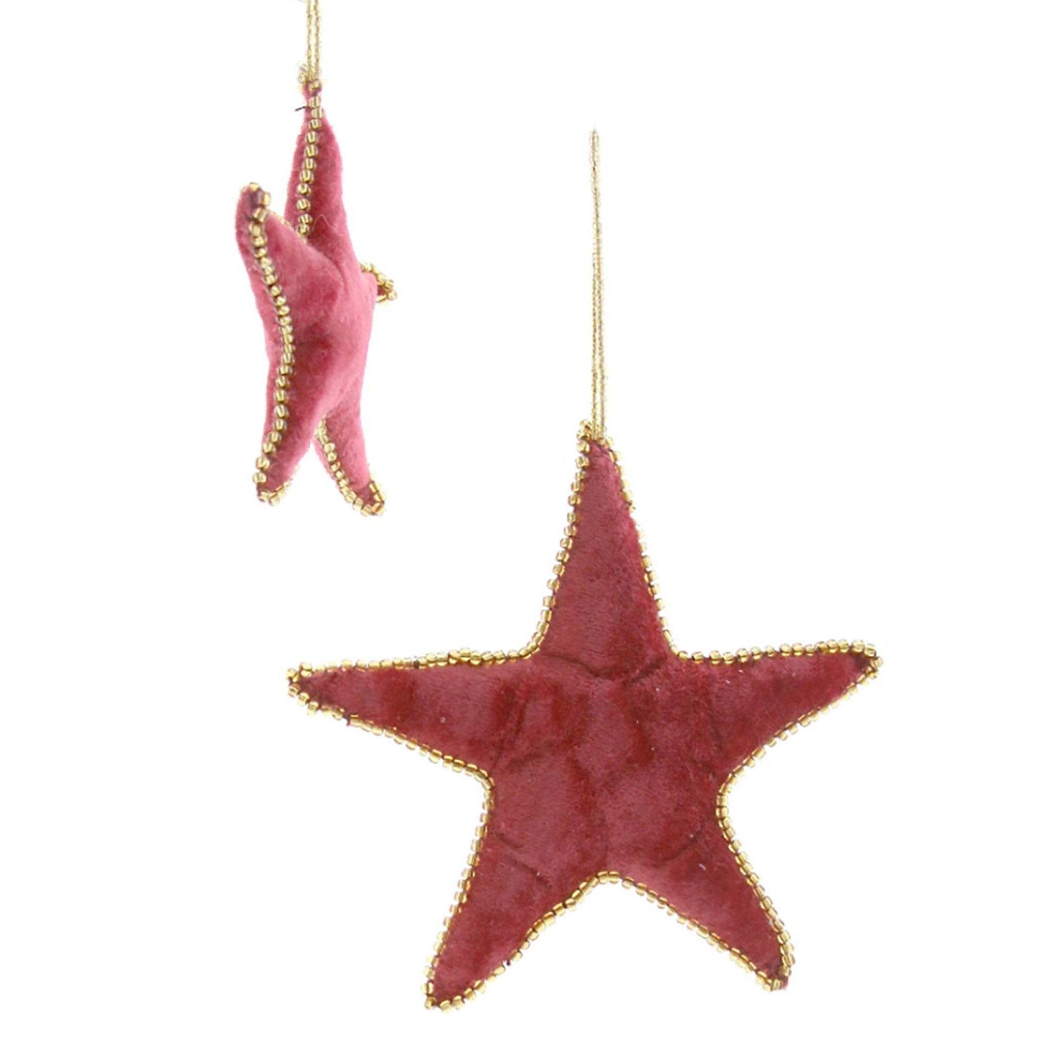 Velvet Star Ornament