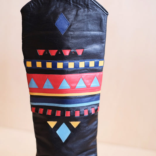 Vintage Aztec Style Boots