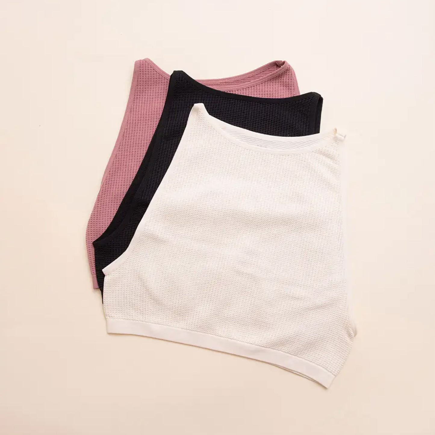 Waffle Crop Top